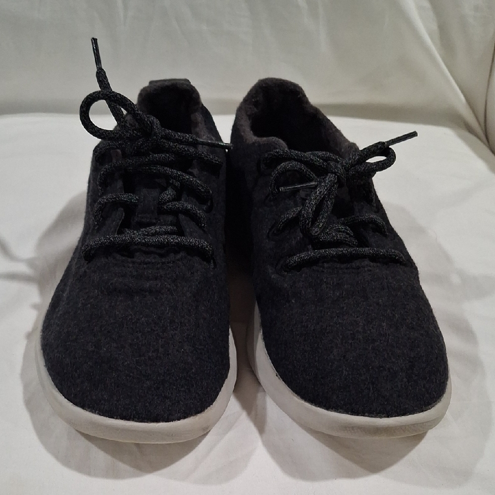 Allbirds Men's Charcoal and White Sneakers Size M 11 - Picture 2 of 8
